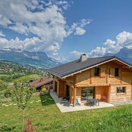 Magnifique Chalet Neuf 8 Pers, 800 M Telecabine Princesse Megeve Villa Combloux Exteriör bild